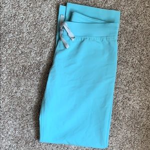 Figs Sea Glass Livingston Scrub Pants
